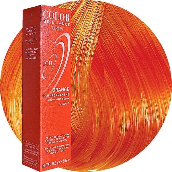 Permanent hair colour. Краска для волос оранжевая упаковка. Color Brilliance ion. Рыжая краска для волос в оранжевой упаковке. Мужская краска для волос оранжевая.