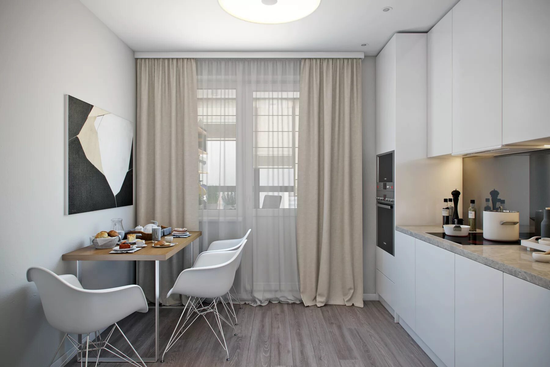 Кухня в однокомнатной квартире. Интерьер двухкомнатной квартиры в хрущевке. Кухня гостиная в хрущевке. Современный интерьер двухкомнатной хрущевки 45 кв. Кухня в двухкомнатной квартире.