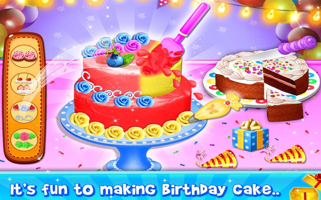 Игры на день рождения. Cake maker игра. Игры на день рождения 12 лет. Торт на день рождения ребенку 3 года девочке.