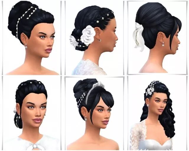 Sims 4 свадебная прическа. Мод симс 4 набор волос. Симс 4 собранные волосы. Свадебная прическа в симс. Skysims причёски симс 4.