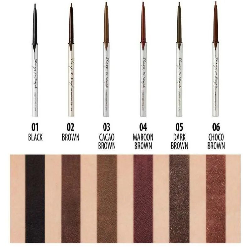 Sharp so simple. Clio sharp so simple waterproof pencil liner. clio sharp, so simple waterproof. clio карандаш. водостойкий карандаш каян.