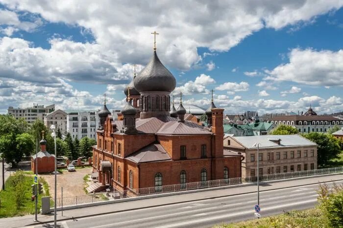 Церковь ульянова 11 фото #БиблиотекаФурмановаНСК #ГородаРоссии #Культура #Казань Старообрядческий храм По