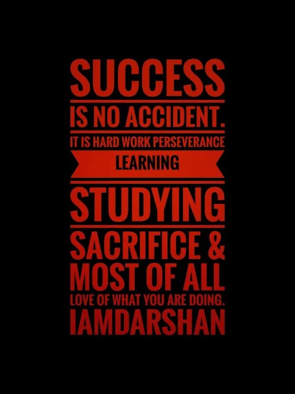 It was succeed to me