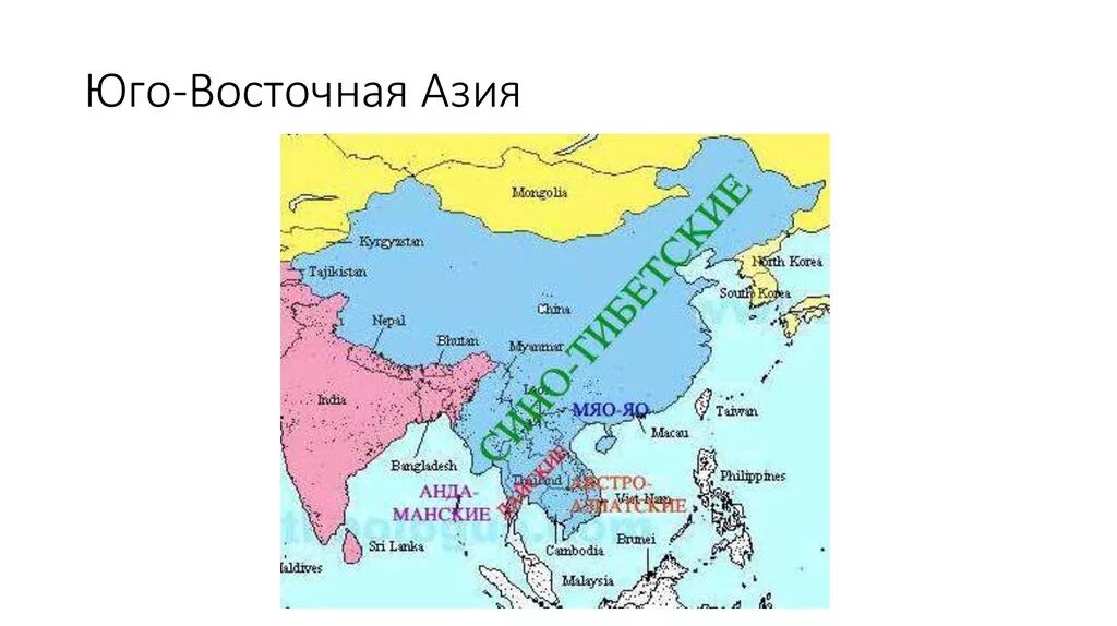 Описание восточной азии. Карта Юго Востока Азии. Юго-Восточная Азия на карте. Реки Юго Восточной Азии на карте.