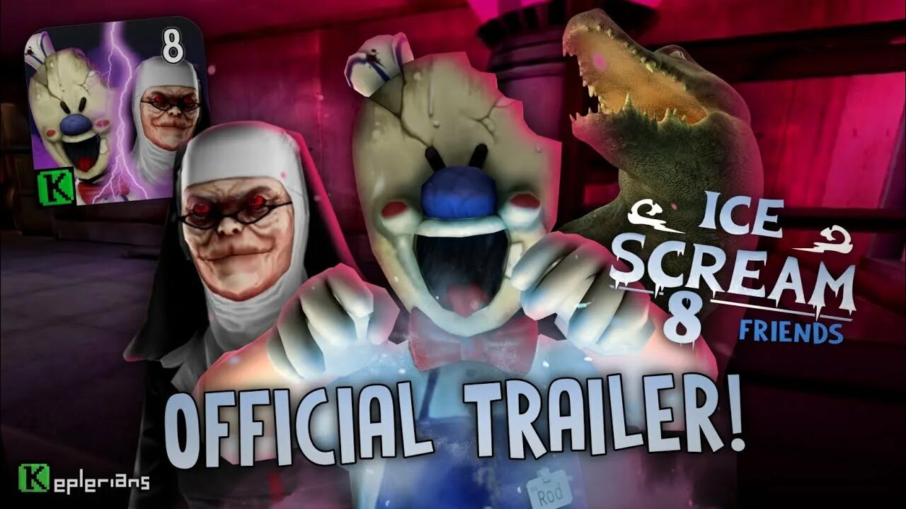 Ice scream 8. Scary stranger 3d.