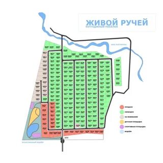 План ручей