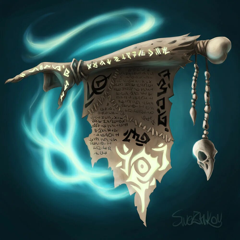 Magic scroll