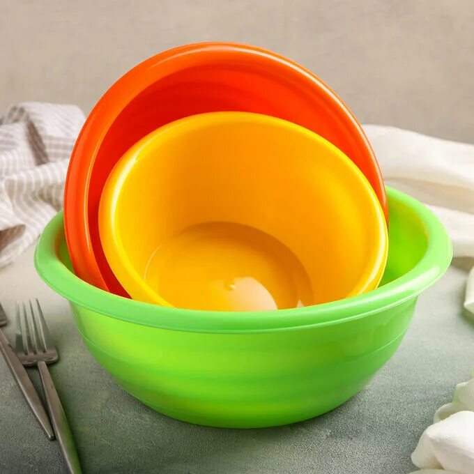 Комплект мисок 3 шт. 2 3 миски. Миска 3,2 л. Миска «альтер», 3 л, цвет микс. 2 3 миски.