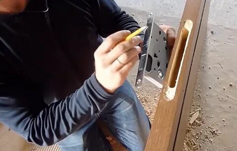 Врезки замков видео