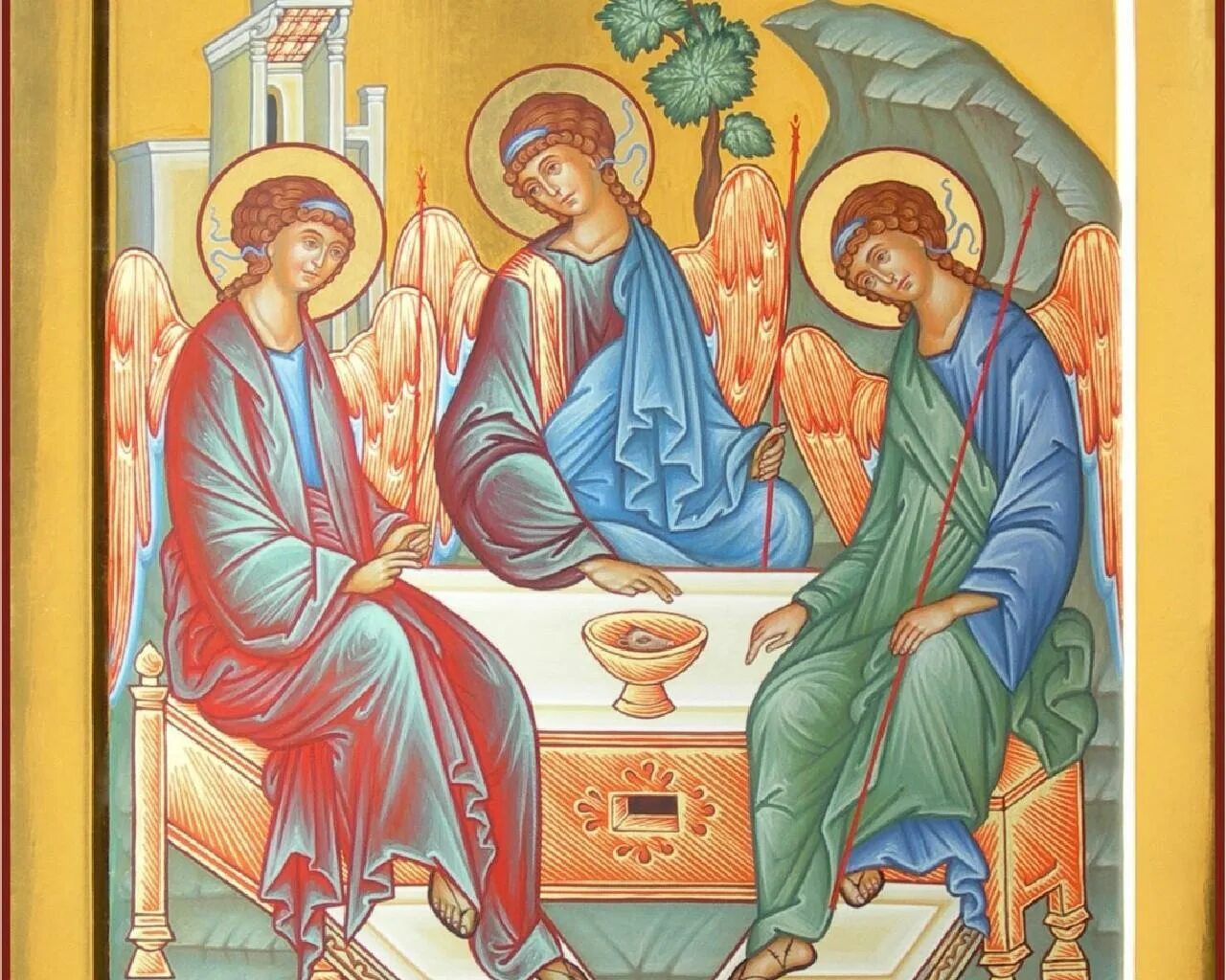 Пресвятая троица. Икона Троица Софрино. Алтарный образ Святой Троицы. Икона Святая Троица Софрино. Акафист Пресвятой Троице икона.
