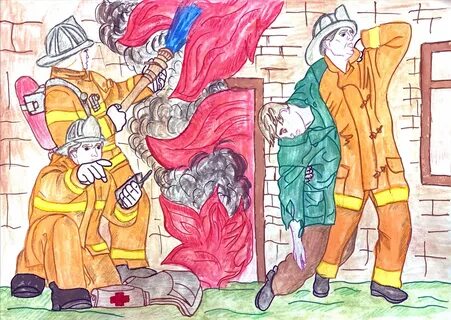 Рисунок мчс года