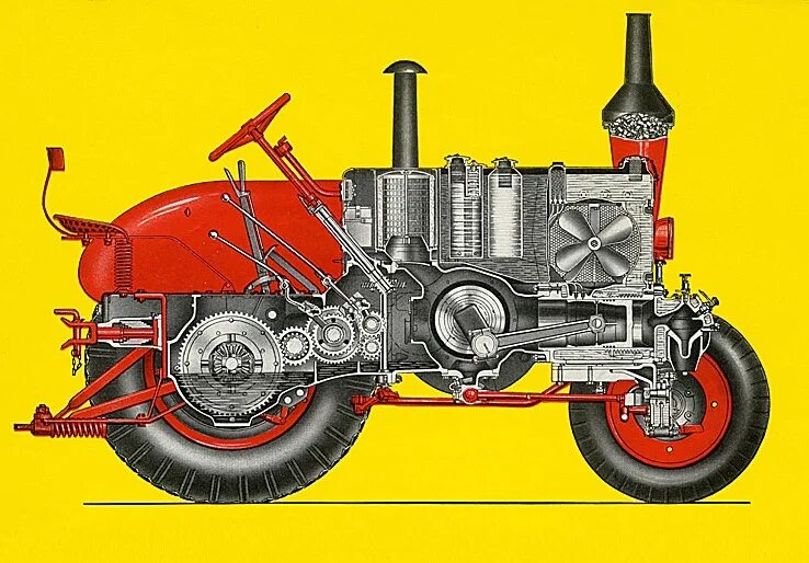 Of the engine there is