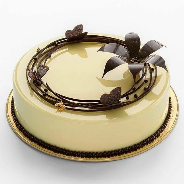 Beautiful Chocolate Tiered Wedding Cake one day someday Fondant wedding cakes, B