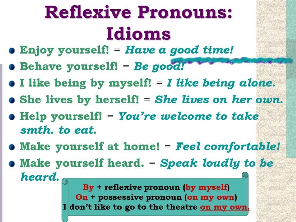 Himself yourself themselves itself myself herself. Reflexive pronouns в английском. Возвратные местоимения в английском упражнения. Reflexive pronouns правило. Reflexive pronouns упражнения.