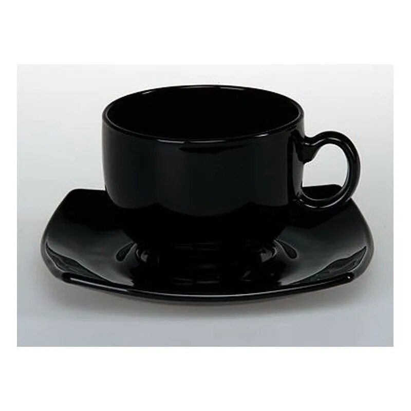 Чайный сервиз luminarc quadrato, 6 персон black. Черные чайные пары. Посуда франция аркорос черная. Черная чайная пара 200 мл. Пара чайная коста нова натурал блэк 200мл.