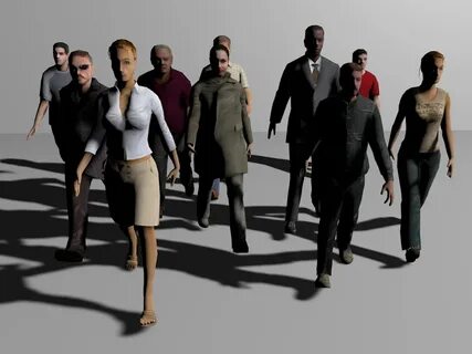 Людей 3 d модель
