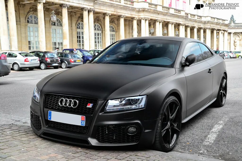 Как называется матовый. Audi a5 матовая. audi a5 черный матовый.