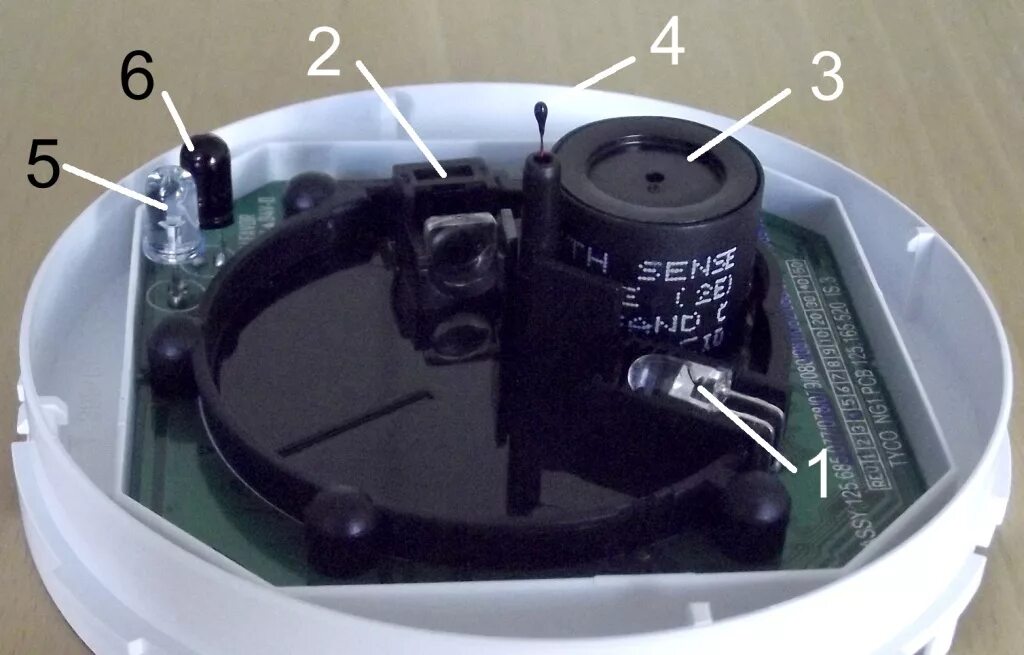 Дымовой пожарный Извещатель из чего состоит. Конструкция дымового пожарного извещателя. Пожарный датчик дымовой конструкция. Фотодиод в датчик дыма.