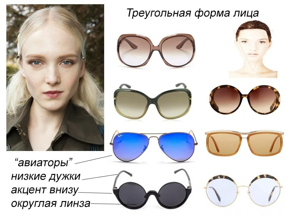 Как правильно подобрать солнцезащитные. Очки для треугольного лица. солнцезащитные очки для треугольного лица. очктдля треугольного лица. очки для треугольной формы лица.