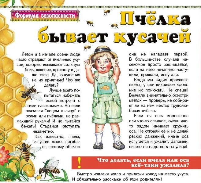 Как защититься от осы