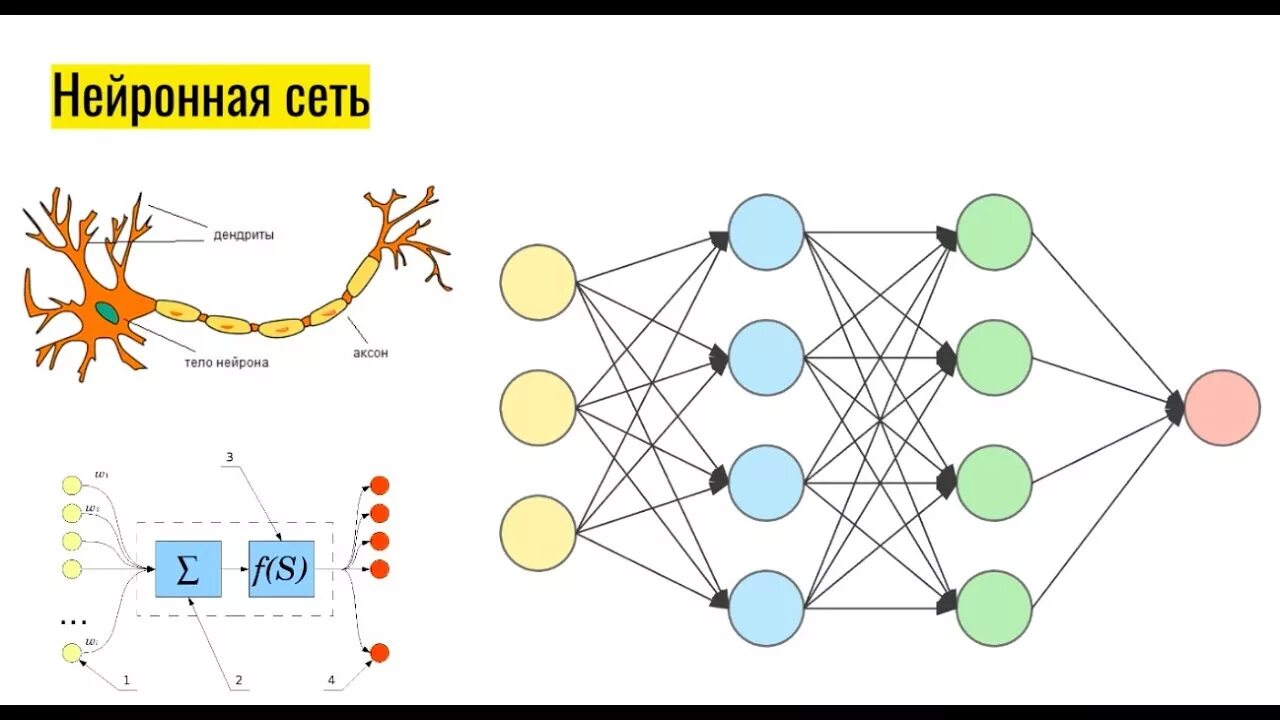 Обученная модель нейронной сети