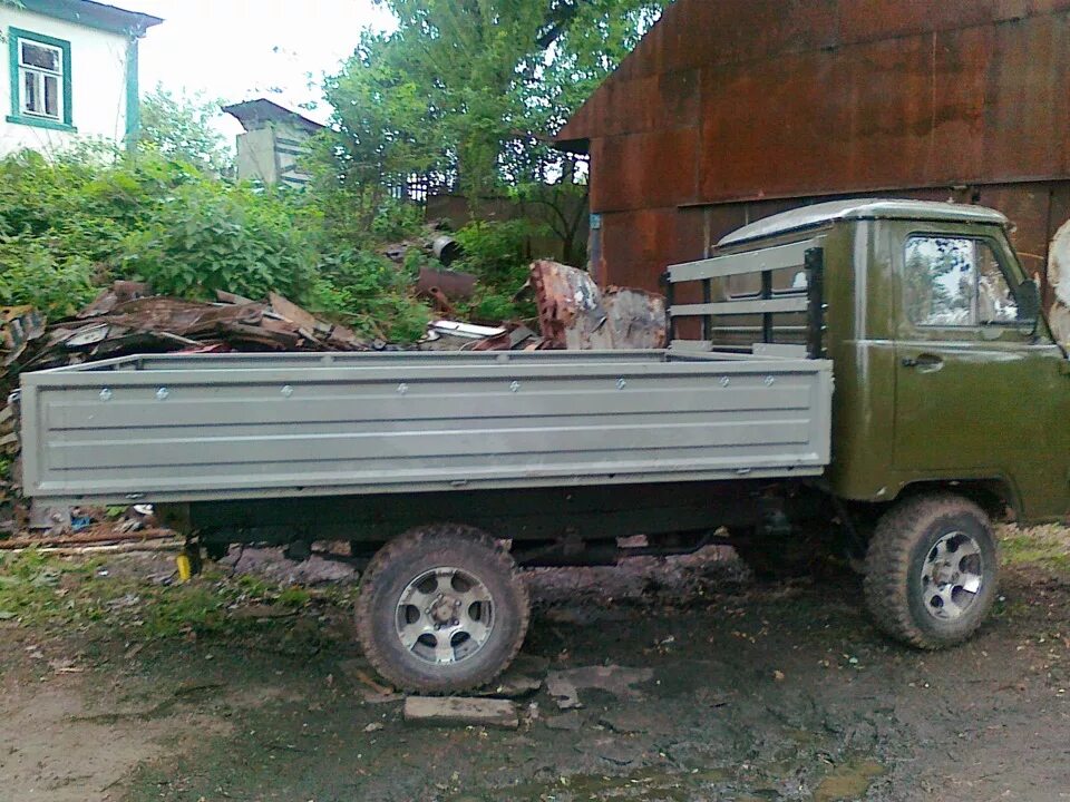 Удлинить кузов уаз. Уаз 3303 бортовой удлиненный кузов. уаз головастик бортовой удлиненный.