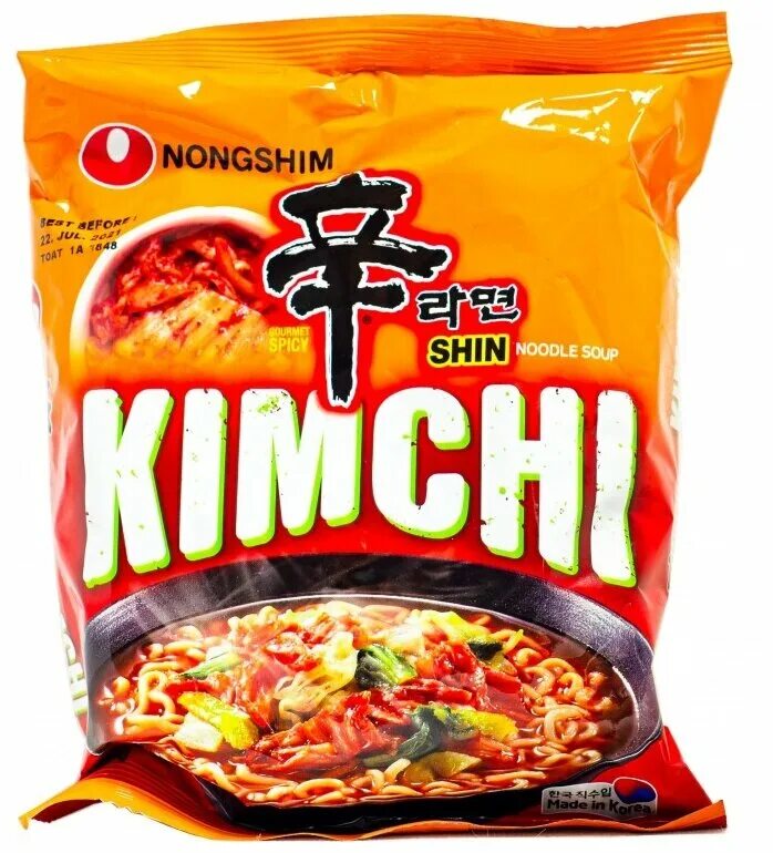 Лапша nongshim шин рамен