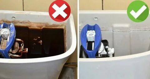 Чем очистить ржавый унитаз
