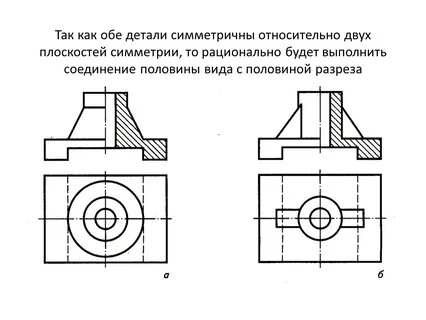 Ребро жесткости на чертеже