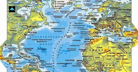 Как называются разные моря