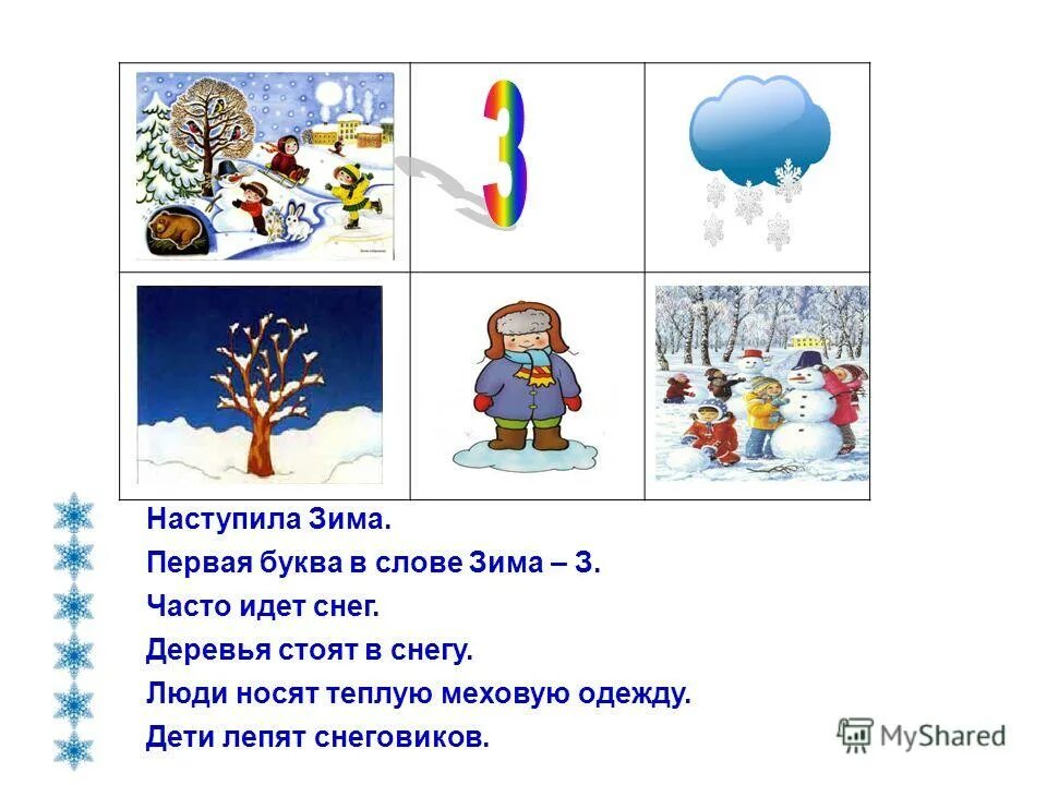 Где наступила зима. Составление рассказа о зиме. Схема составления рассказа о зиме. Картинки рассказ о зиме. Составление рассказа о зиме по мнемосхеме.