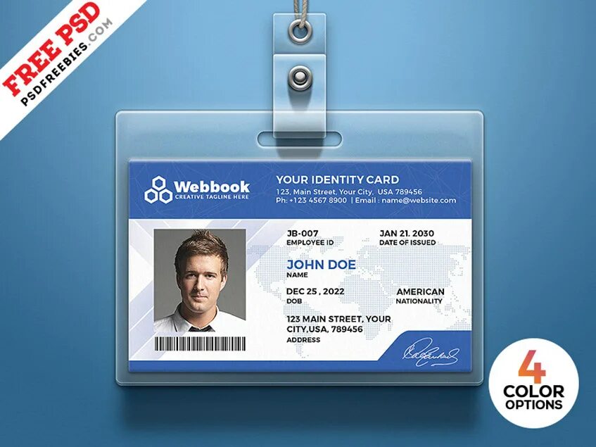 Card html id