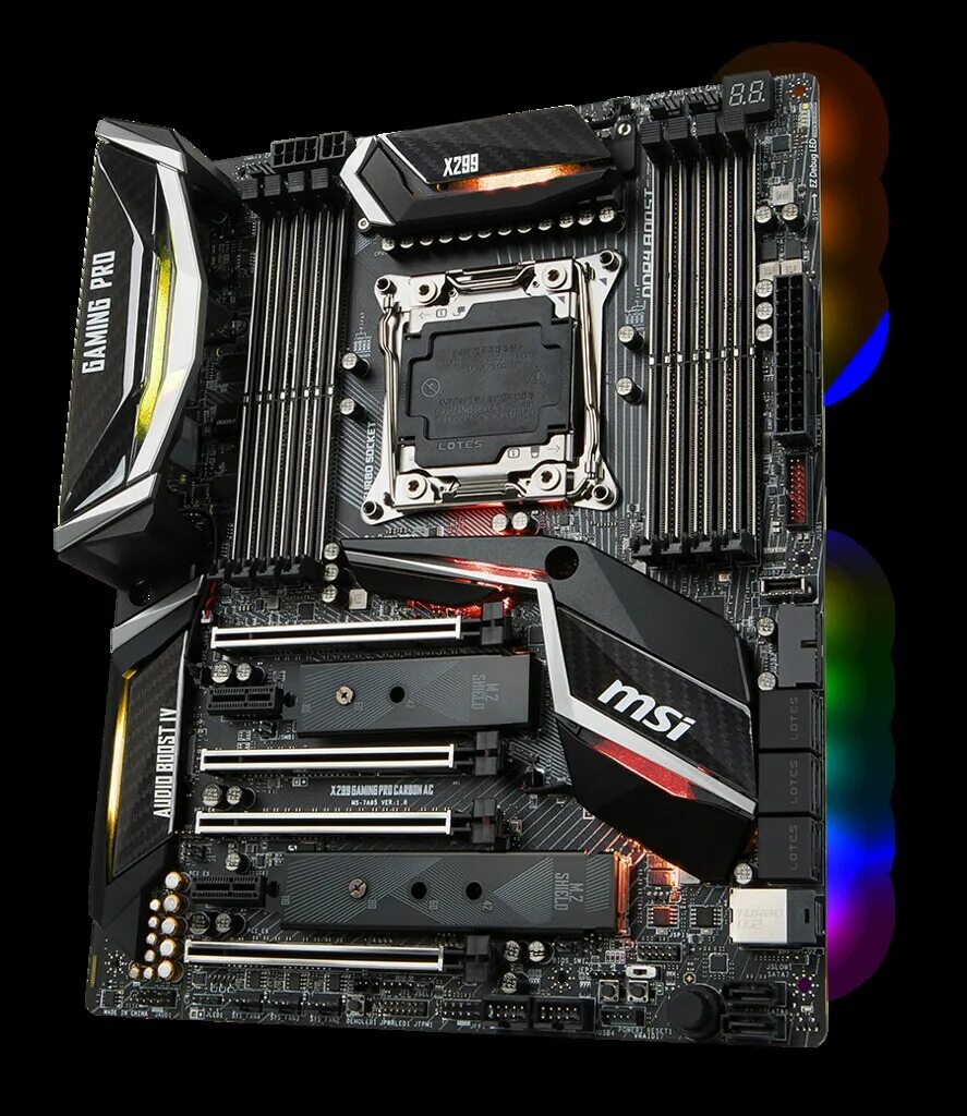 Gaming pro carbon ac. X299 Gaming Pro Carbon. MSI x299. MSI x299 Gaming Pro Carbon AC. X299 Tomahawk.