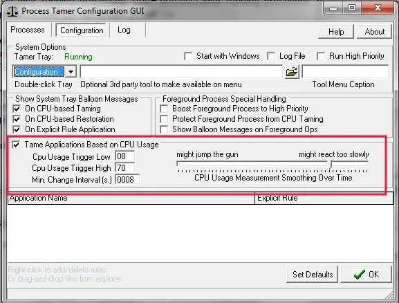 Process limit. CPU_Abi.