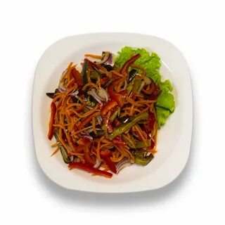 Красный салат корейский