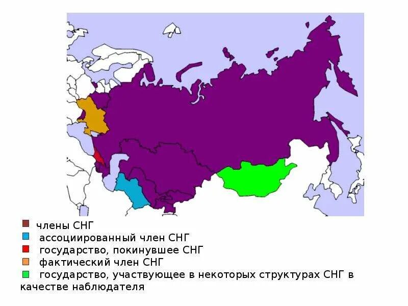 На территории бывшего снг. Снг карта 2025. страны снг на карте 2025.