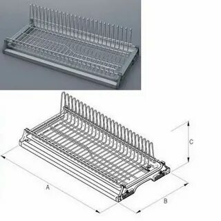 Сушилка для посуды в шкаф 800