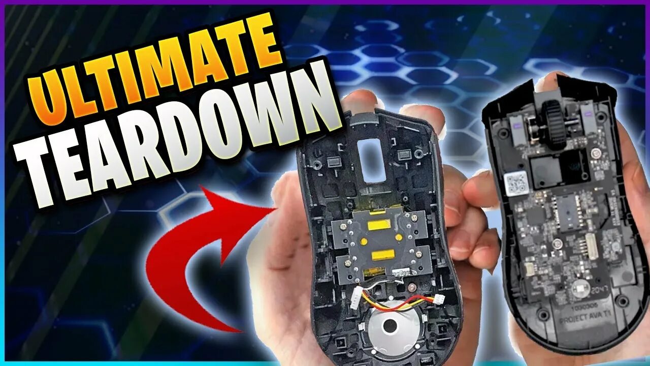 Как разобрать мышку razer viper ultimate Razer Viper Mini Paracord Teardown YouTube