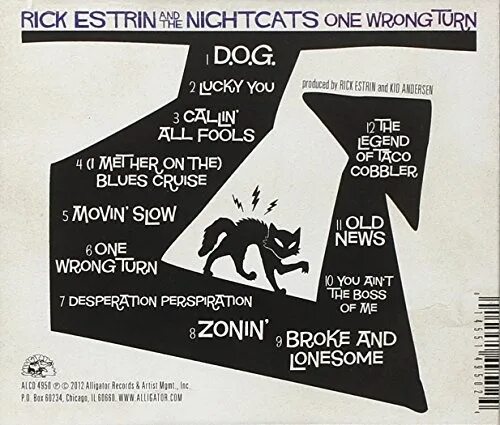 Rick Estrin. Koben one wrong Step. Daniel Estrin. NIGHTCAT - #1 House Rule - (1991) - CD Covers.