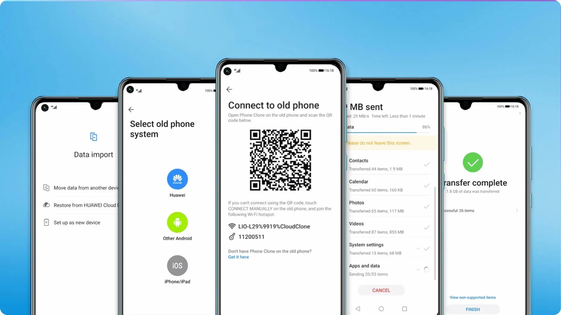 Phone clone установить. Phone clone huawei.