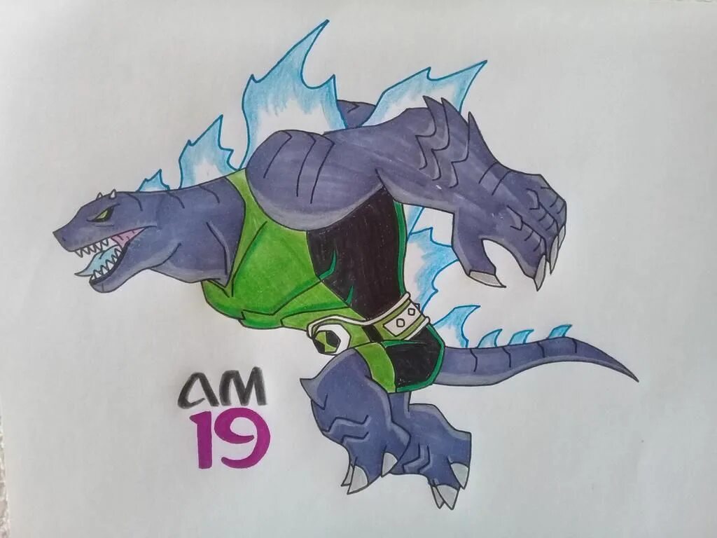 Godzilla omniverse. Ben 10 godzilla.