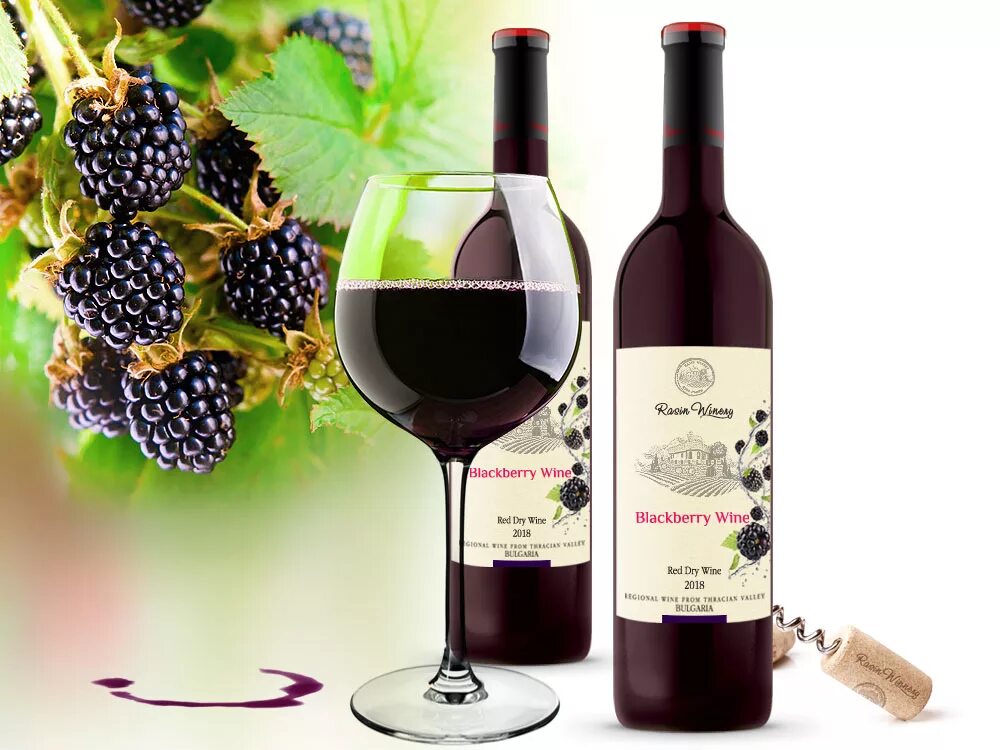 Blackberry wine