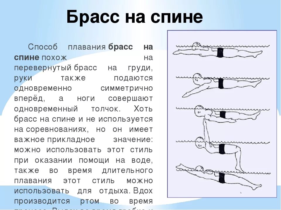 Методика плавания кролем. Стиль плавания Кроль на спине брасс. Брасс на спине техника плавания. Техника плавания кролем и брасом. Способы плавания брасс Кроль на спине.