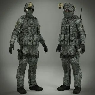 3d model soldier