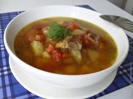 Супы рецепты со свининой простые