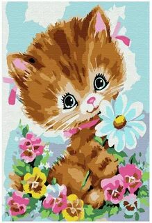Открытка кошечка