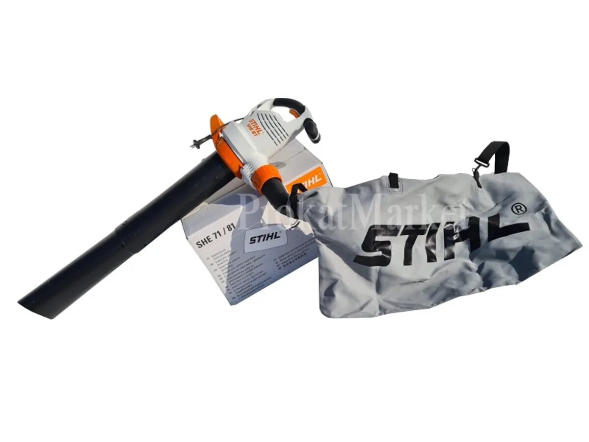 Всасывающий измельчитель Stihl she 81. Электрический садовый пылесос Stihl BGE 81. Stihl 49015000518. Мешок для воздуходувки Stihl. Штиль 81