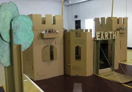 Daniel Keith Brown - Personal Cardboard castle, Cardboard house, Cardboard ...