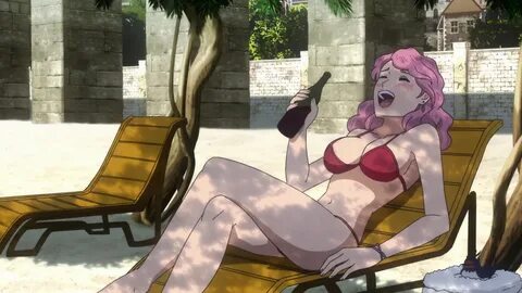 Anime Feet: Black Clover: Beach Scene (Episode 40)