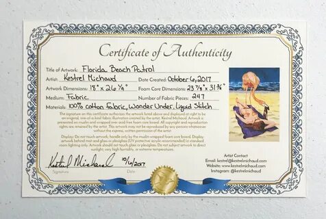 Get certificate